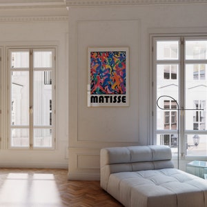 Henri Matisse Poster De Dans Hoogwaardige poster als Henri Matisse print Moderne tentoonstellingskunst in Matisse-stijl afbeelding 9