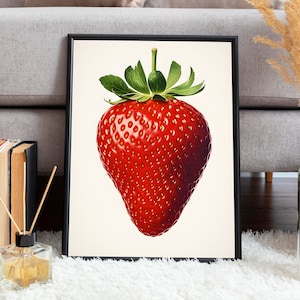 Erdbeer poster