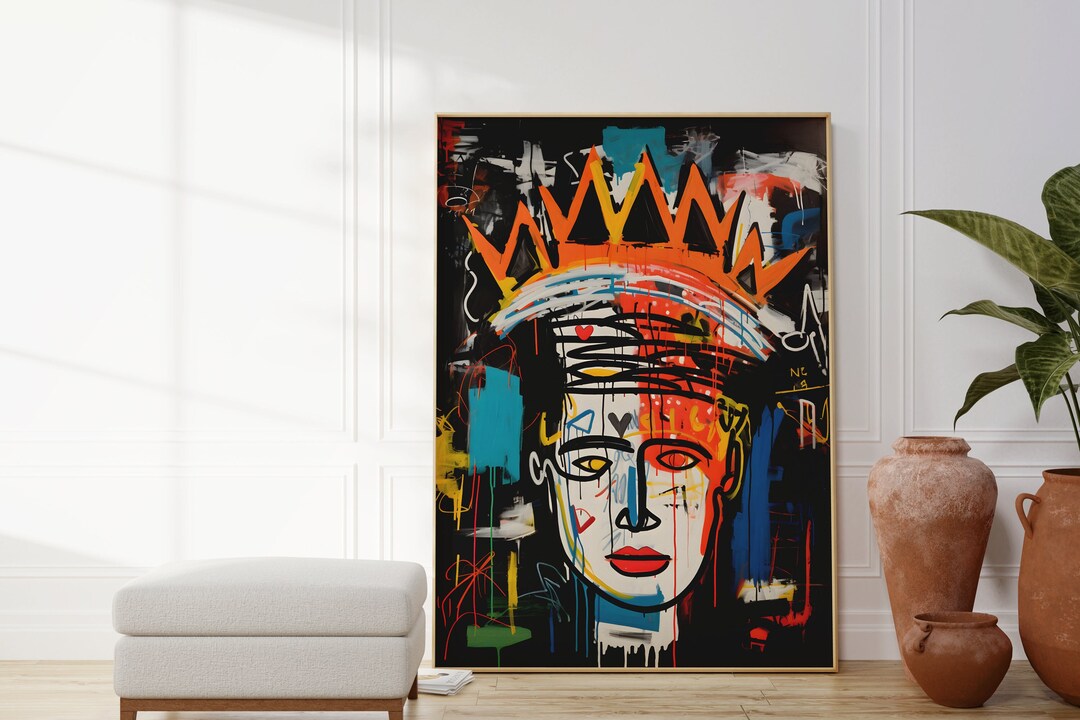 Basquiat Poster Basquiat Wall Art for Your Home or as a Gift Etsy