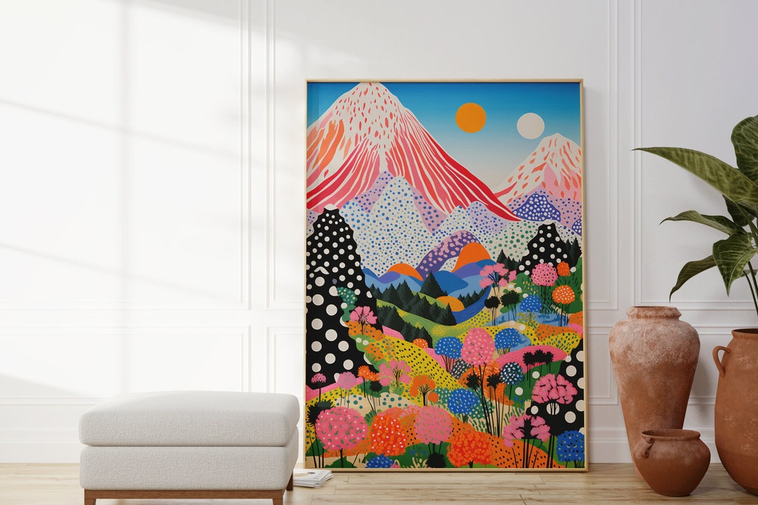 ARTINSPIRIO Yayoi Kusama Poster Yayoi Kusama (poster Uniquement