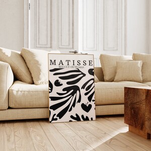 Henri Matisse Poster Red Cut-Outs Hochwertiges Poster Henri Matisse Druck Moderne Wanddekoration Matisse Kunst Bild 5