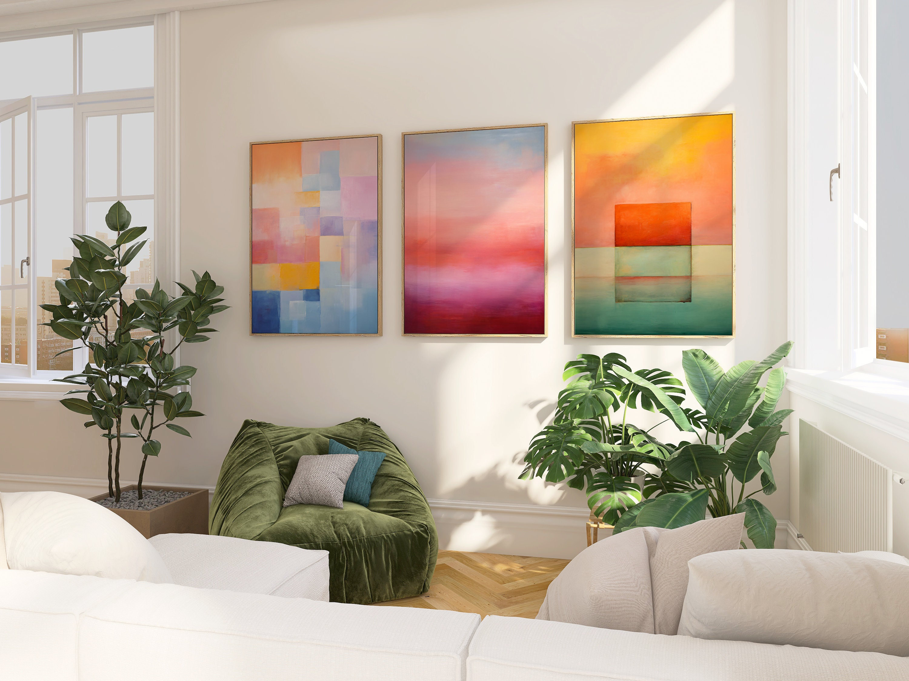 Decorazione Da Parete, 3 Pezzi Per Soggiorno E Camera Da Letto, In - 8