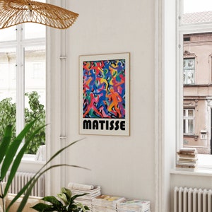 Henri Matisse Poster De Dans Hoogwaardige poster als Henri Matisse print Moderne tentoonstellingskunst in Matisse-stijl afbeelding 7