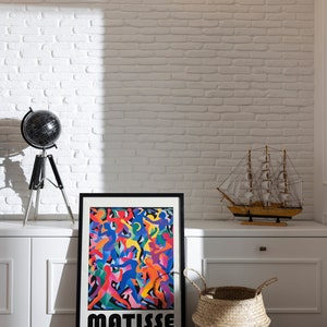 Henri Matisse Poster De Dans Hoogwaardige poster als Henri Matisse print Moderne tentoonstellingskunst in Matisse-stijl afbeelding 10