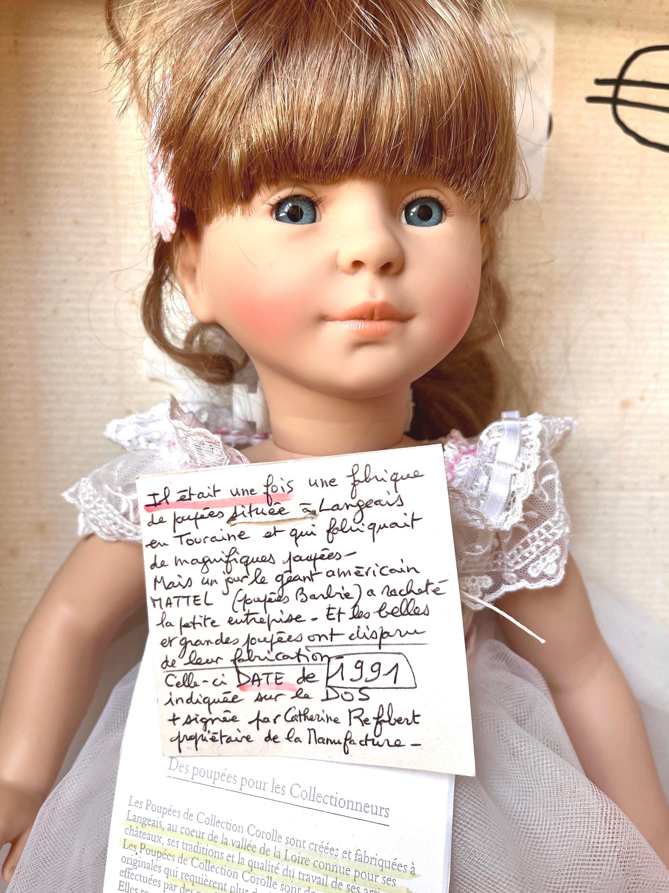 COROLLEレアなお人形さん1991年 1991 Corolle Collectible Doll by Catherine Refabert - Etsy