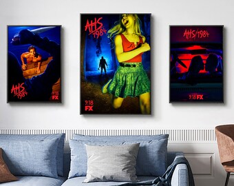 American Horror Story Movie Poster Collection - Authentic Film Memorabilia - High-quality Canvas Prints for Decoration