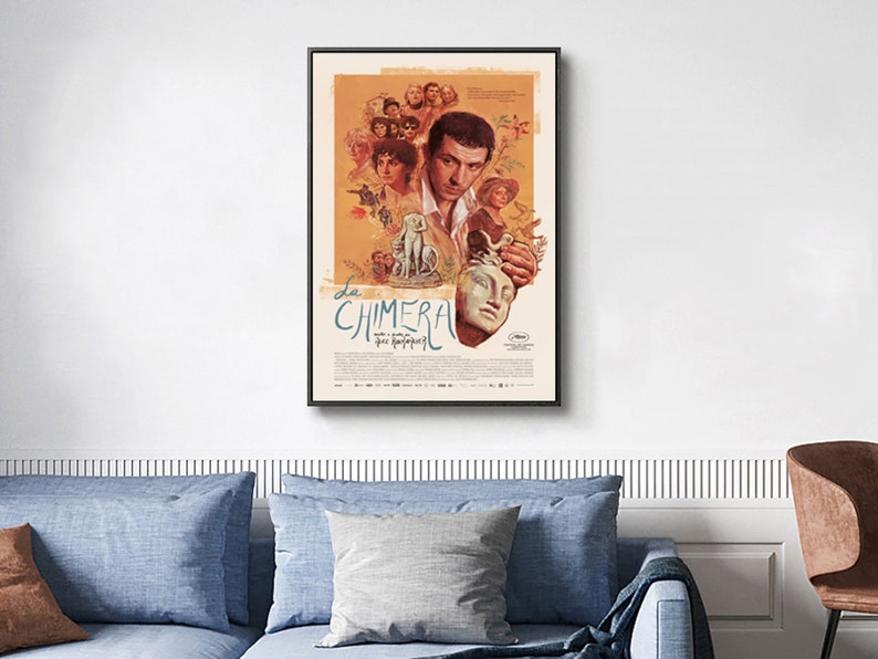 La Chimera Movie Poster Collection Authentic Film Memorabilia High-quality Canvas Prints for Decoration zdjęcie 2