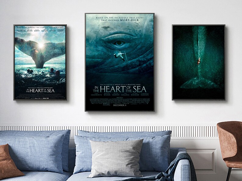 In the Heart of the Sea Movie Poster Collection Authentic Film ...