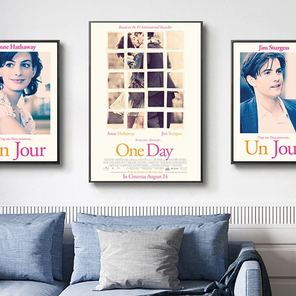 One Day Movie Poster Collection - Authentic Film Memorabilia - High-quality Canvas Prints for Decoration