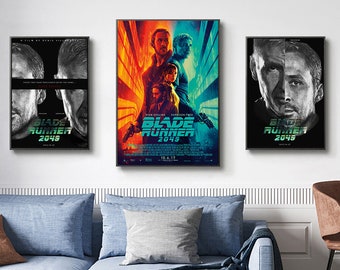 Blade Runner 2049 Movie Poster Collection - Authentic Film Memorabilia - High-quality Canvas Prints for Decoration