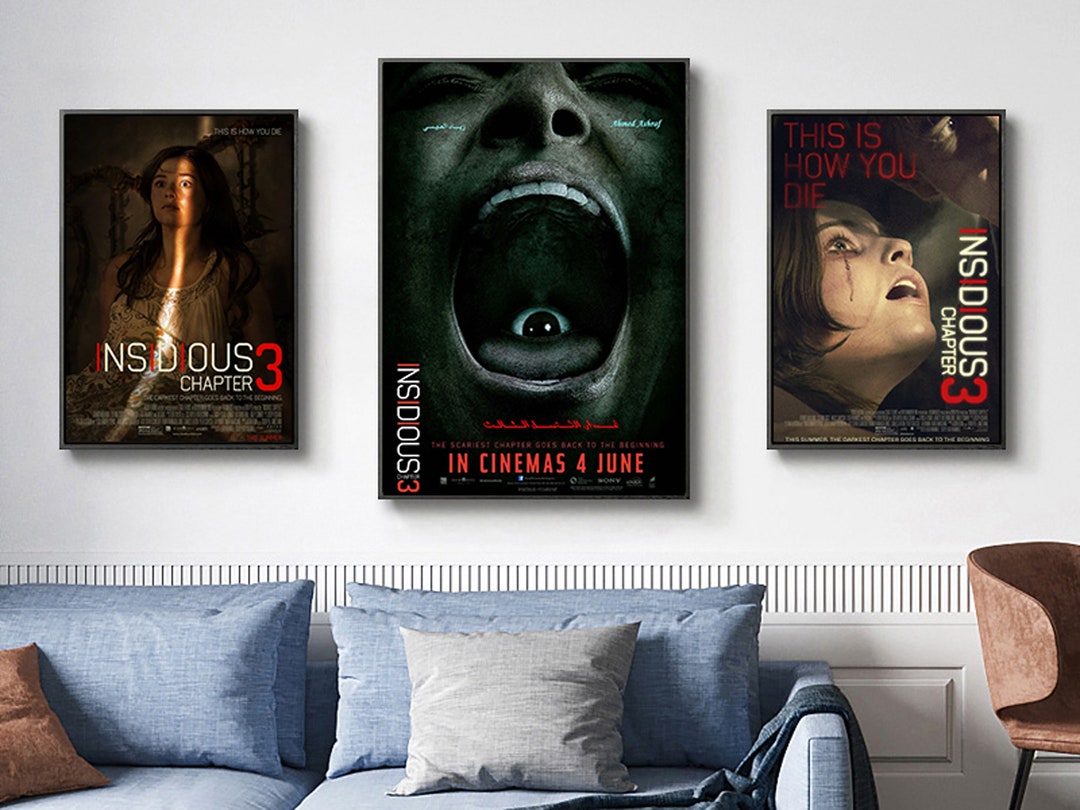 Insidious Chapter 3 Movie Poster Collection Authentic Film Memorabilia