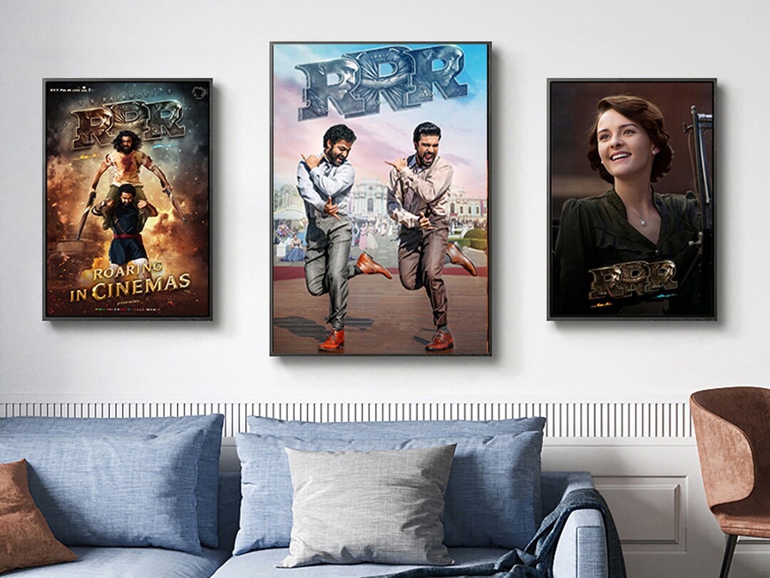 RRR Movie Poster Collection Authentic Film Memorabilia - Etsy