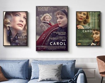 Carol Movie Poster Collection - Authentic Film Memorabilia - High-quality Canvas Prints for Decoration