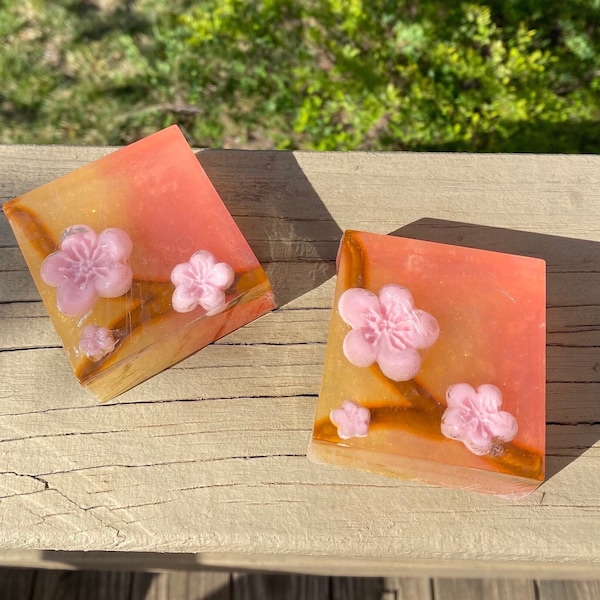 Peach Mango Plant Based Soap Bar/ Gift Soap