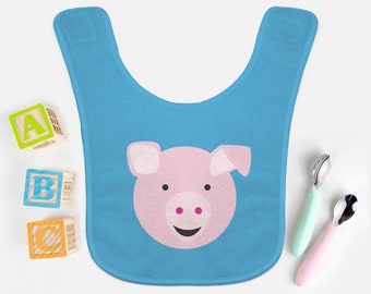 Fantastico bavaglino per neonati Farm Pig, idee regalo per neonati, abbigliamento per neonati, regali unici per neonati, baby shower