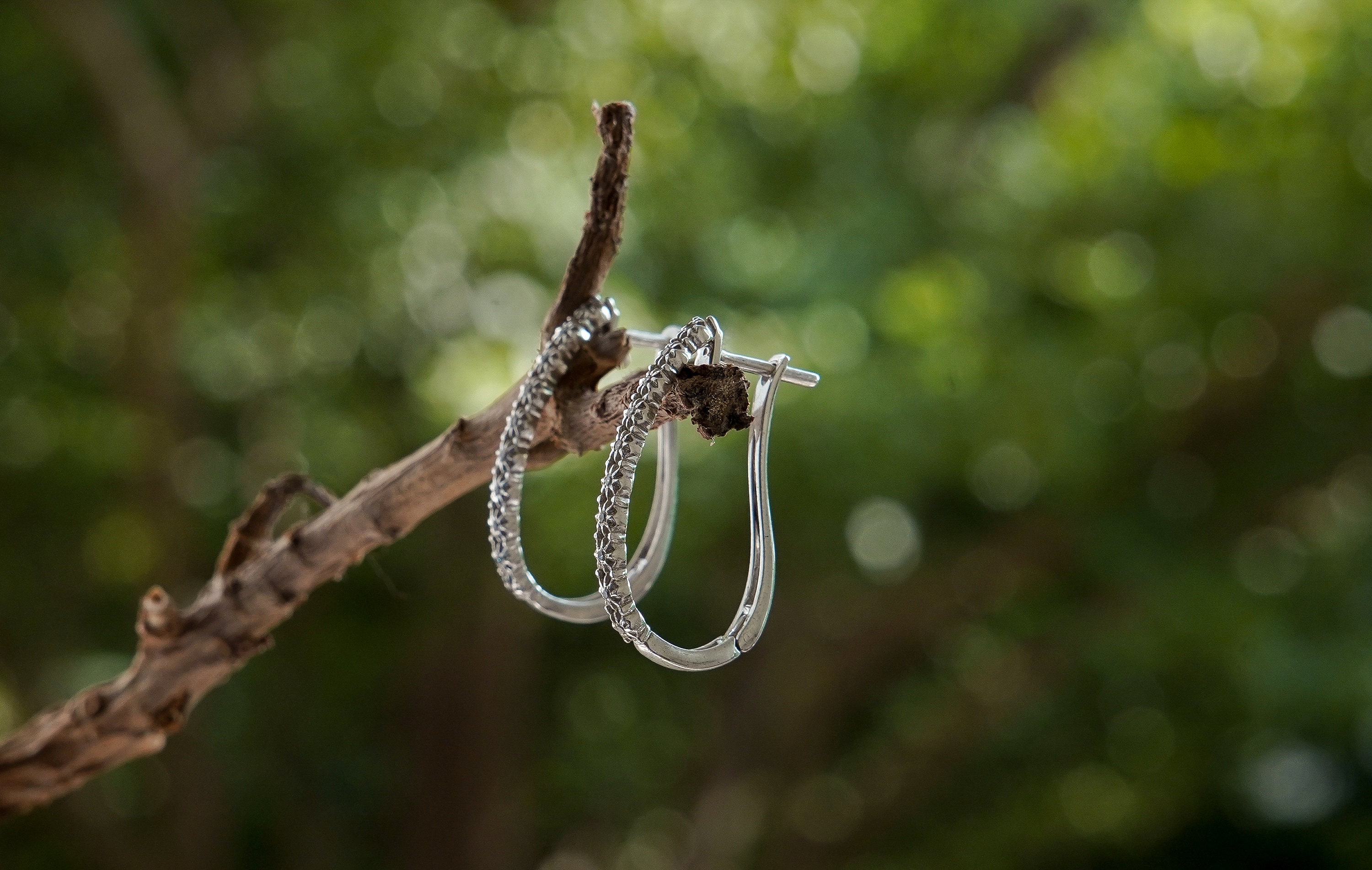925 Silver Hoop Earrings, Hinged Sleeper Hoops , Dainty Hoop Earrings, Sterling Silver Earrings