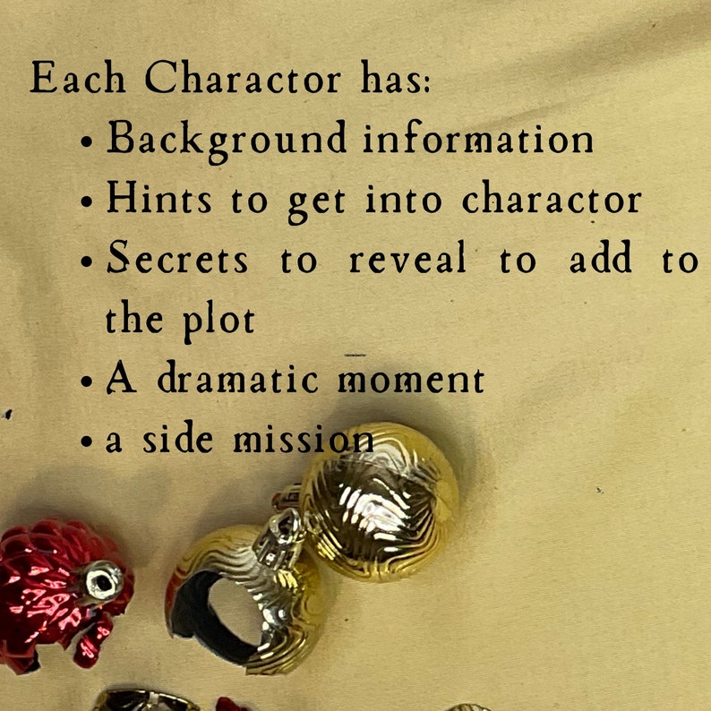 Gingerbread Murder Mystery Game, 6-15 Player Whodunnit, Full Color ...