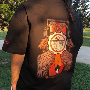 Spirit of Shaman Oversize Tshirt, Shamanic Tshirt, Turkic Tshirt, pagan clothing, Shaman Drum