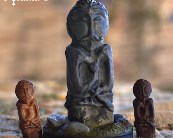 Balbal figuur, sjamanistische grafsteen, Turkse grafsteen, Balbal standbeeld, Turkse standbeeld, Turkse beeldhouwkunst