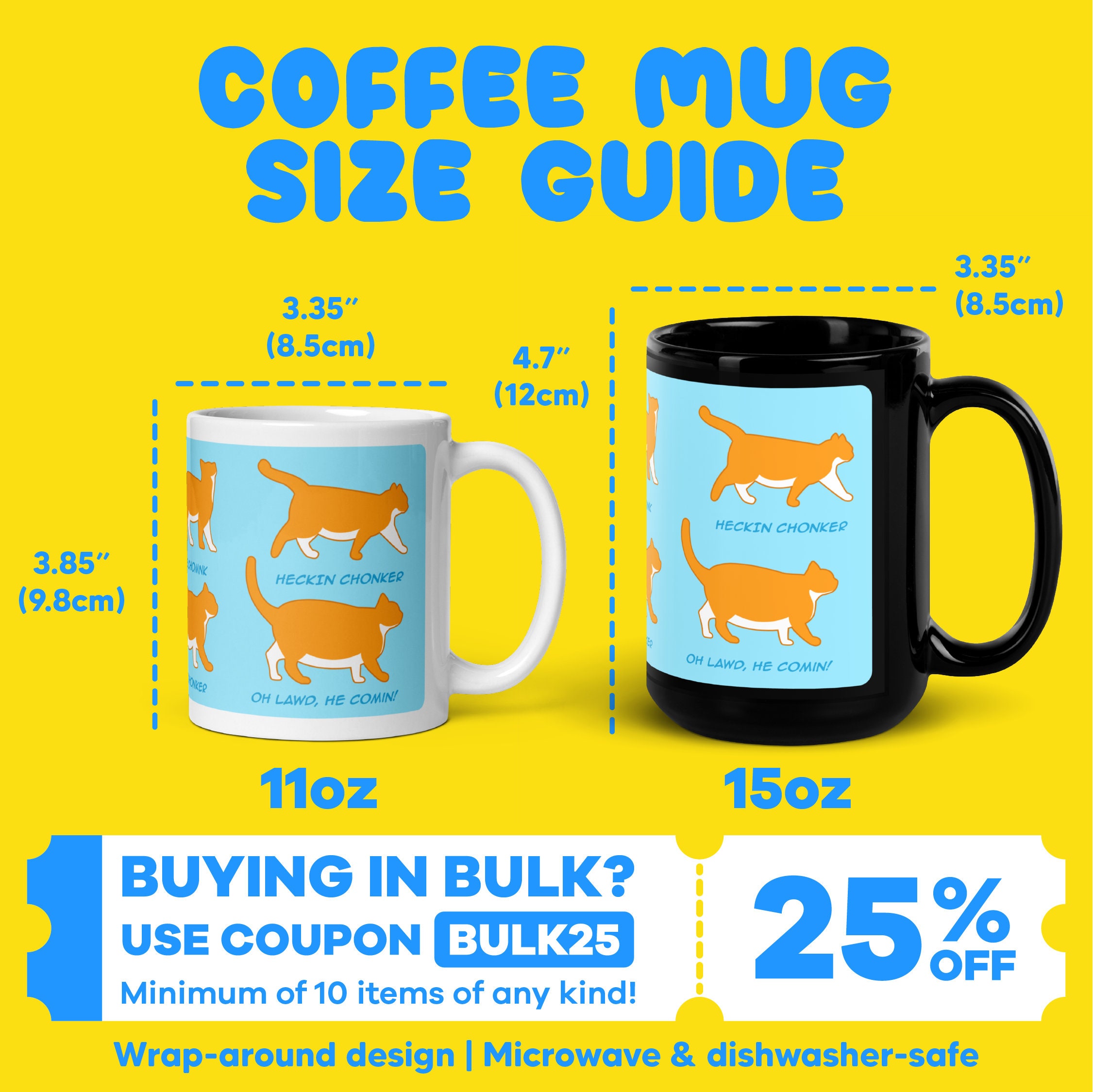 Feline Chonk Chart Mug Veterinarian Gift, Funny Cat Mug, Doctor Gift