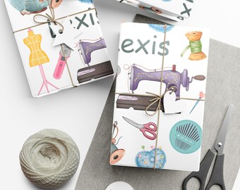Sewing Enthusiast Gift Wrap: Vibrant, Durable, Eco-Friendly
