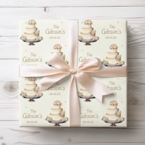 Personalized Gift Wrap Papers, Custom Wrapping Paper for Weddings, Birthdays, Baby Showers, Unique Gift Packaging, Themed Gift Wrap