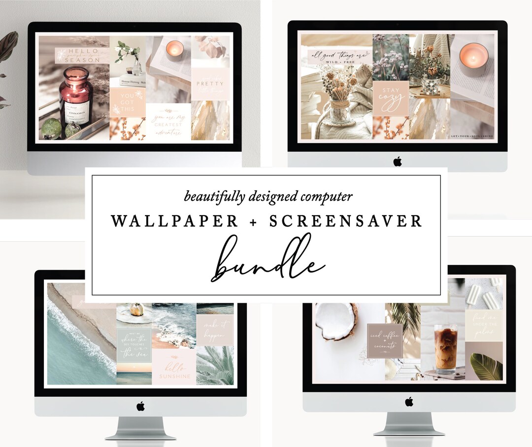 Wallpaper Bundle for Computer | Digital Wallpaper | Imac Wallpaper ...