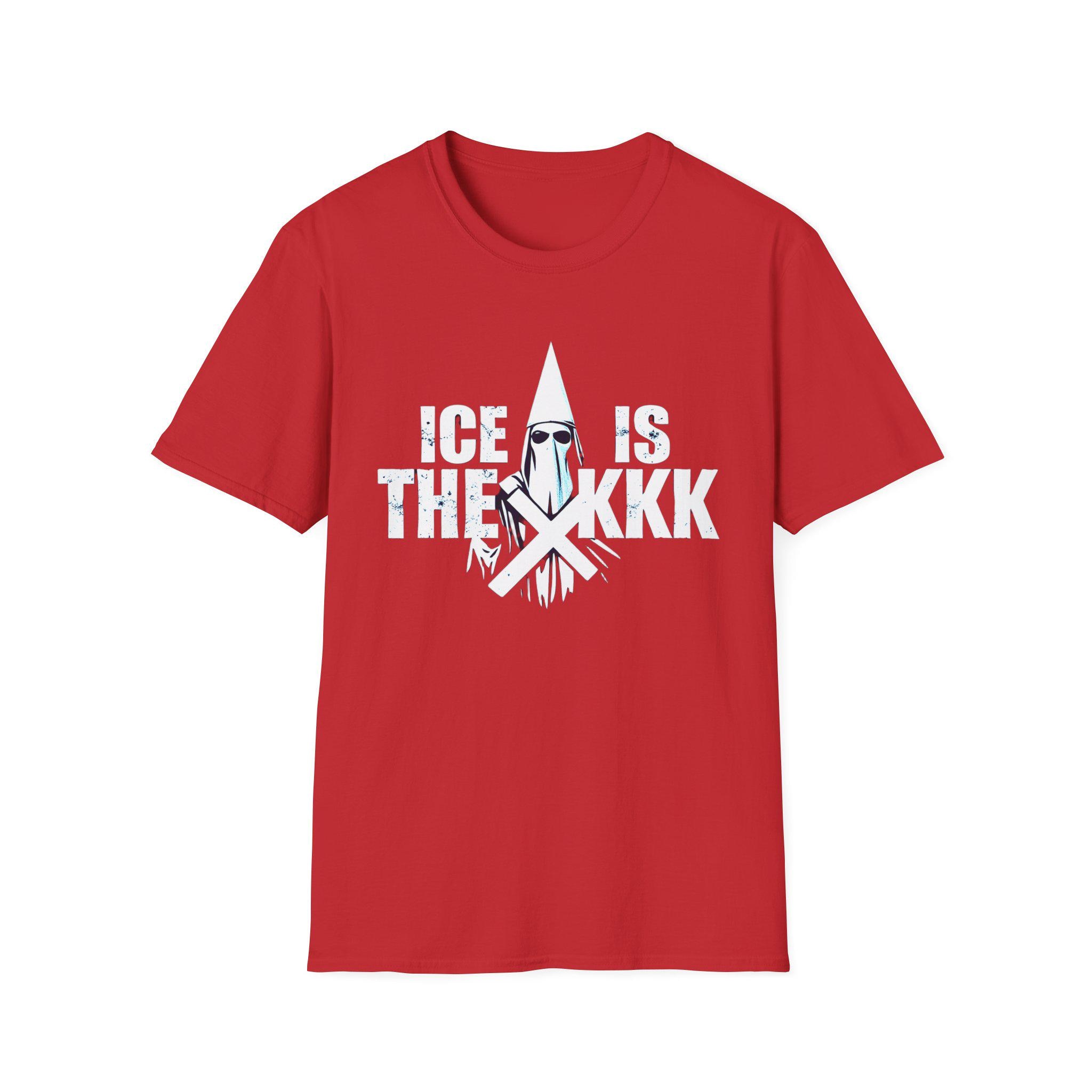 トップス KKK ICE is the KKK T-shirt - Anti ICE Shirt, Protest Shirt, Anti