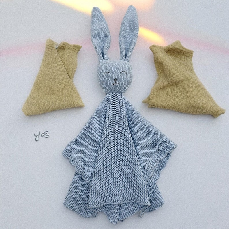 Personalized Animal Lovey Custom Baby Blanket Unique Baby Shower Gift