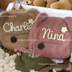 Sac à dos personnalisé cartable sac à dos multi-usages sac à dos monogrammé pour enfants cartable cadeau nouvelle maman sac à dos kawaii cadeaux pour enfants anniversaire