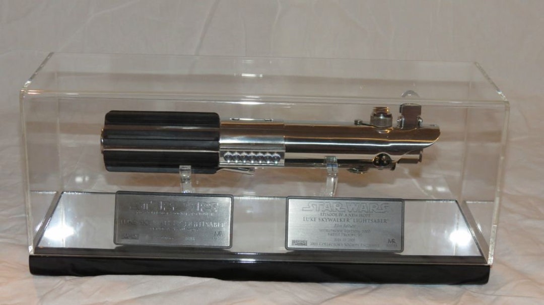 Lightsaber Display Case Master Replica Style awaiting Photos Etsy UK