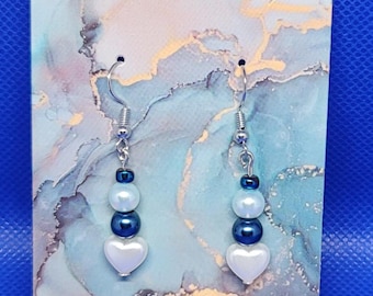 Beaded Pearl Earrings
