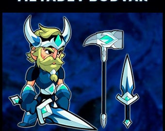 Brawlhalla – Metadev Bodvar Skin | Instant delivery