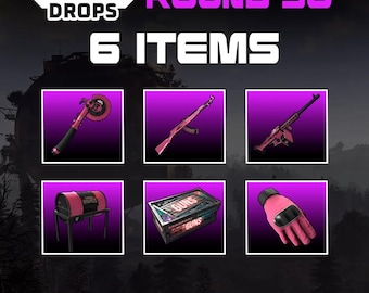 Rust Twitch Drops - Round 50 - 6 Items Base Invaders | Fast Delivery