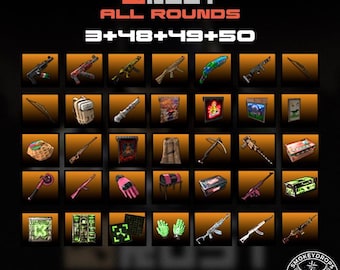 Rust Drops Mega Bundel | 39 items | Rondes 48-50 + Kick 3 | Snelle levering