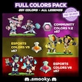 Brawlhalla All Legends Color Pack | V6 + V5 + Community Colors V2 (CCV2) | Instant delivery