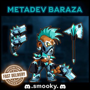 Brawlhalla Metadev Barraza Exclusive Visual Skin | Instant delivery