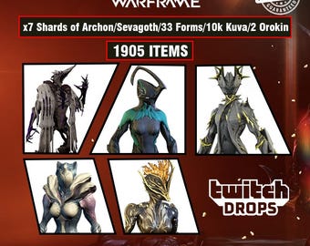 Warframe x10 Shards of Archon/Sevagoth/35 Form/10k Kuva/3 Orokin (2101) Items | Fast Delivery