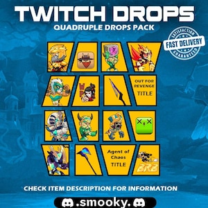 brawlhalla 4 in 1 Pack (Skins, Emote, Title, Avatar, Emoji ) 16 items | Fast Delivery