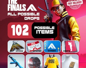 The Finals Twitch Drops - 102 Items - 32 Guns + 14 Gadgets + 12 Skins & More | Almost Deliery