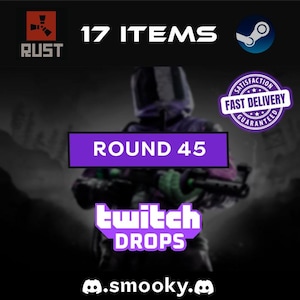 17/17 RUST Skin Pack- Rounds 45 Pack | Twitch Drops