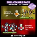 Brawlhalla All Legends Color Pack | V6 + V5 | Instant delivery
