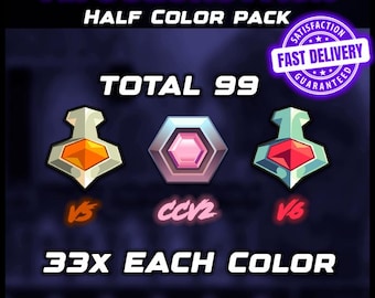 Brawlhalla Color Bundle 33x Each (V5, CCV2, V6) for All Legends | Half Legends Pack | Fast Delivery
