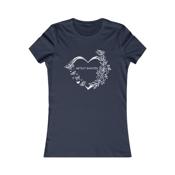 Multi Logo Black Heart Tee Women main image 1