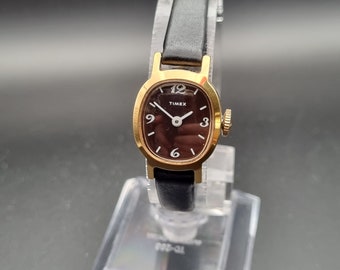 Timex gold plated lady watch