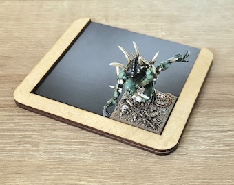 Bandeja de Movimiento Magnético para tus miniaturas con llantas de 12,5 mm