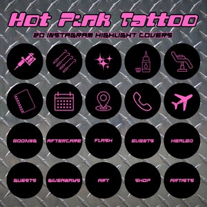 Portadas destacadas de Instagram de tatuajes, Historia de IG, Artista de tatuajes Instagram, Aspectos destacados de Insta, Portadas destacadas de tatuajes, Redes sociales de tatuajes