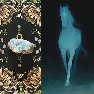 Female Selkie | Spirit Bond | Spirit Companion | Vessel Necklace | Ocean Mystery & Emotional Healing