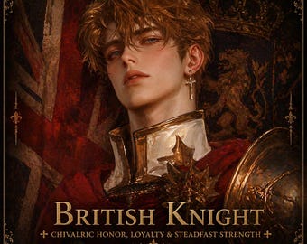 British Knight Archetype | Chivalric Honor, Loyalty & Steadfast Strength | Medieval Mysticism Companion
