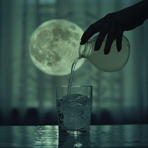 Astral Moon Water Offering for Spirit Companions | Lunar Veil | Personalized | Intuition, Dreamwork & Divine Feminine